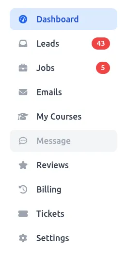 Portal Sidebar