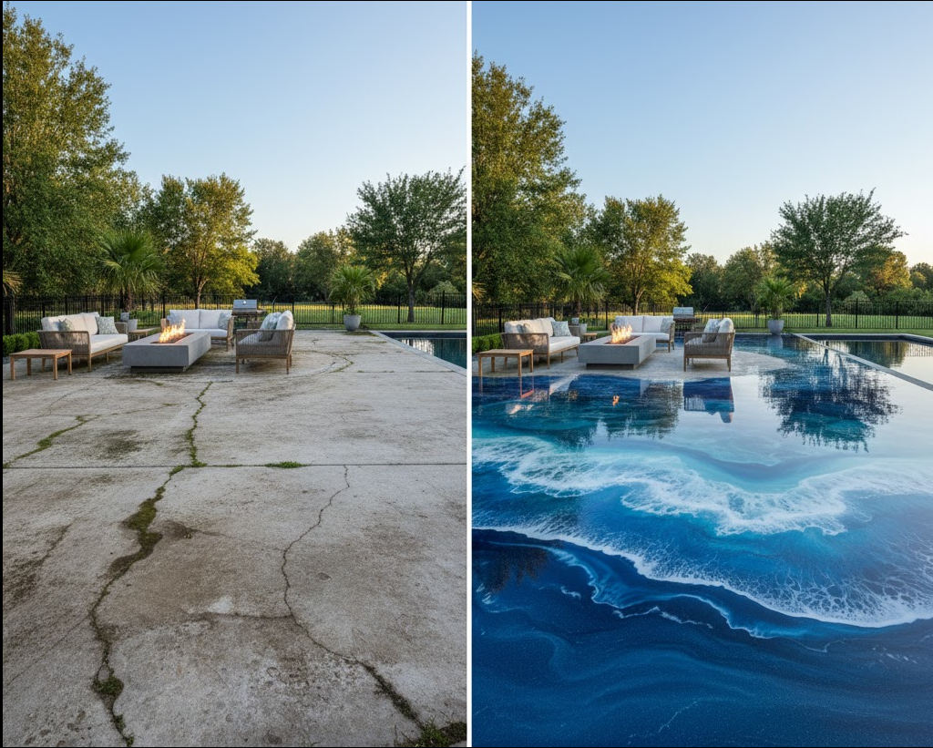 Prospect Basement - Gloss Epoxy Coating