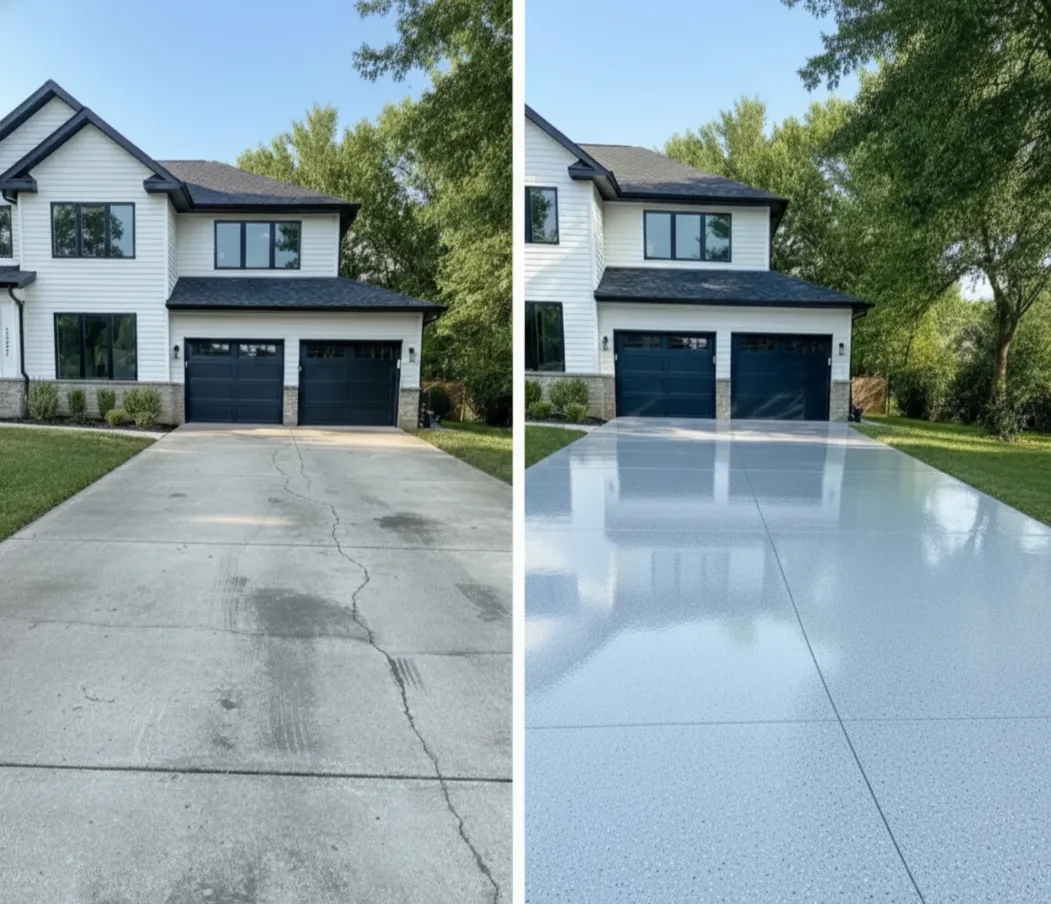 Epoxy Driveway