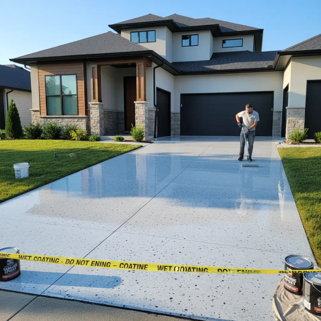 Louisville Epoxy Garage Floor Installation